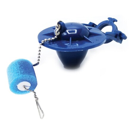 Thrifco Plumbing Universal Toilet Repair Flapper with Float, Blue 4401279